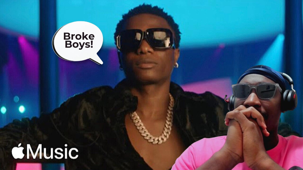 Tim Cook brought out the bag for Wizkid! - Apple Music Show Reaction