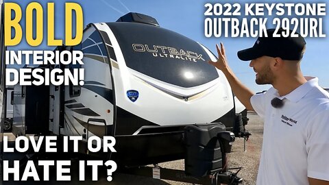 BOLD RV Interior Design You MUST SEE! 2022 Keystone Outback 292URL