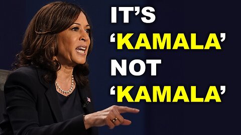 It’s ‘Kamala’ not ‘Kamala’ – Don Lemon is very upset!