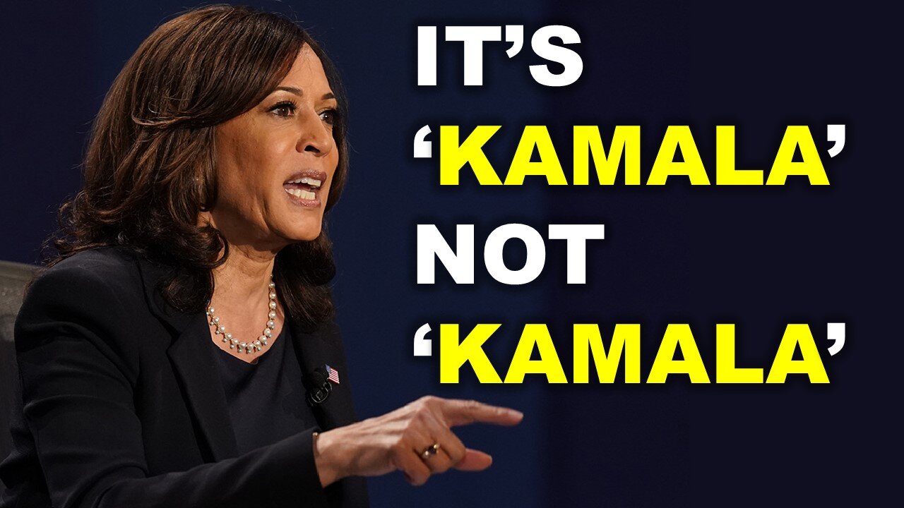 It’s ‘Kamala’ not ‘Kamala’ – Don Lemon is very upset!