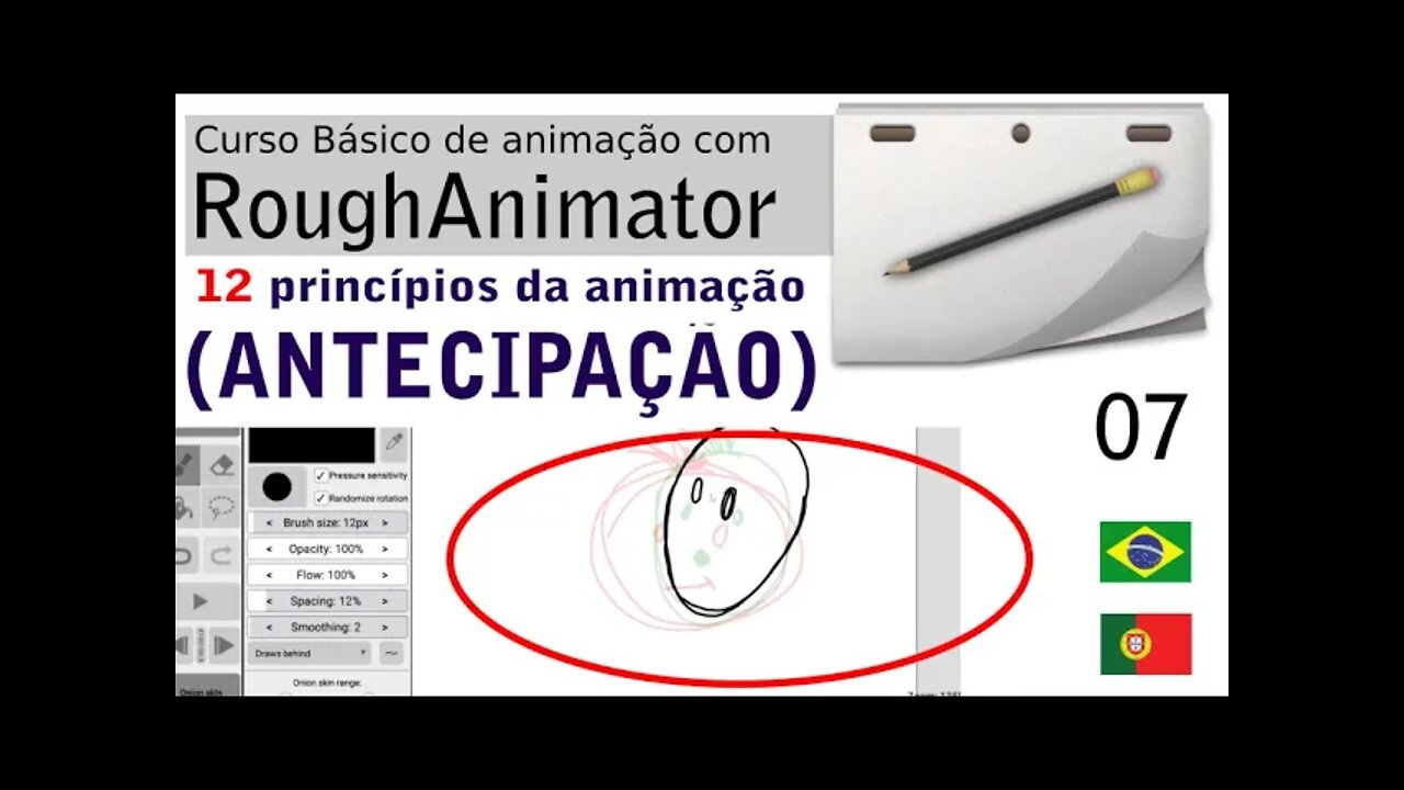 Princípios da animação - 02 (Antecipação) - RoughAnimator 07