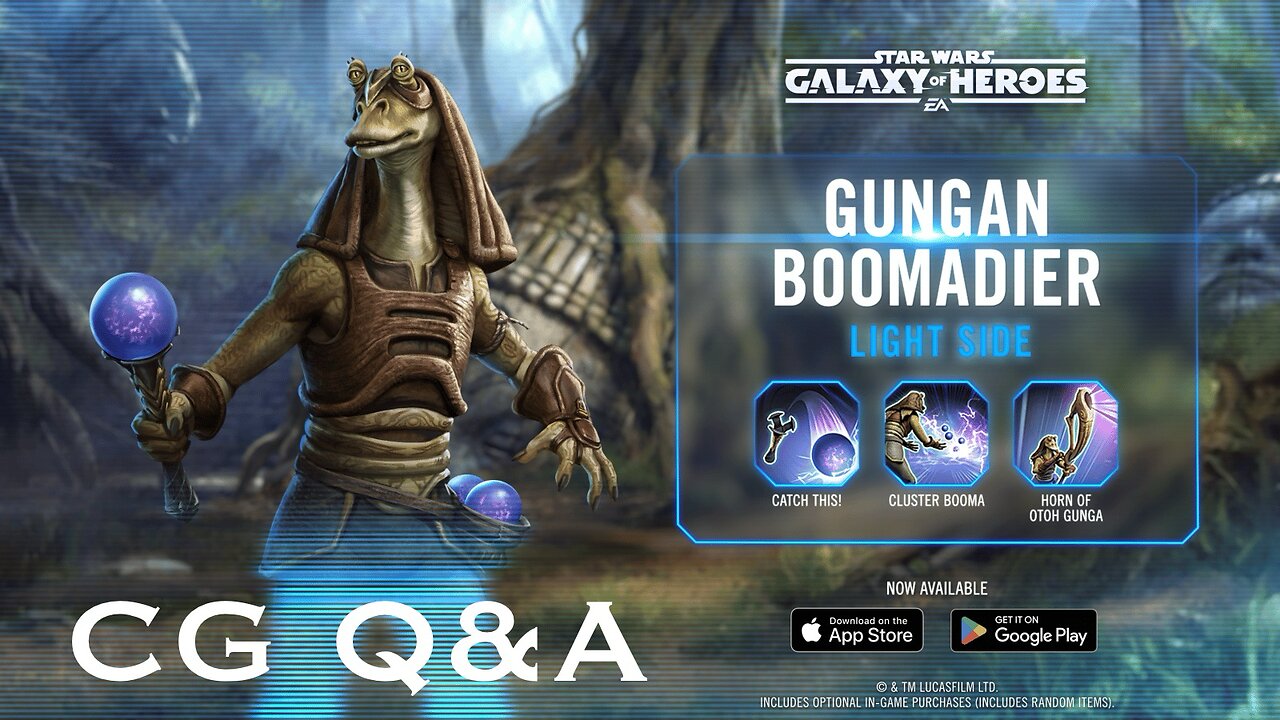 Gungan Bombadier CG Q&A | G.D. It Has Been A WHILE Since We Had One of These!!