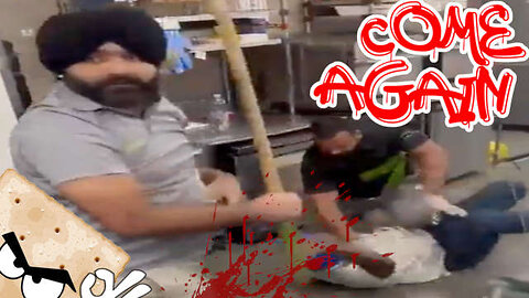 7-11 Store Owner Beats The Hell Out of Brazen Thief