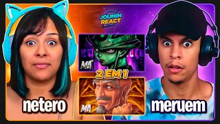 2 EM 1 - M4RKIM | Rap do Netero & Meruem | [React Rap Nerd] 🔥