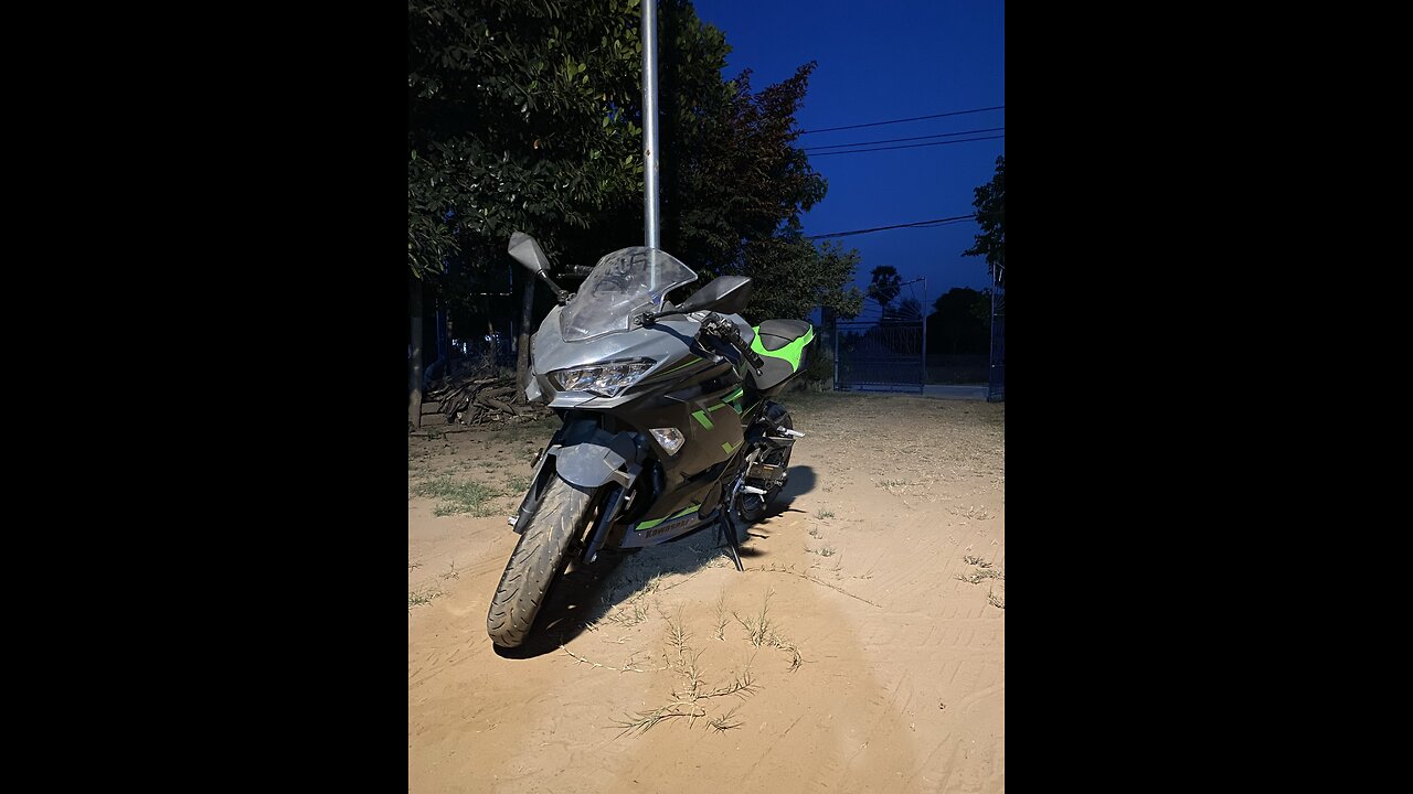 The Kawasaki ninja 400