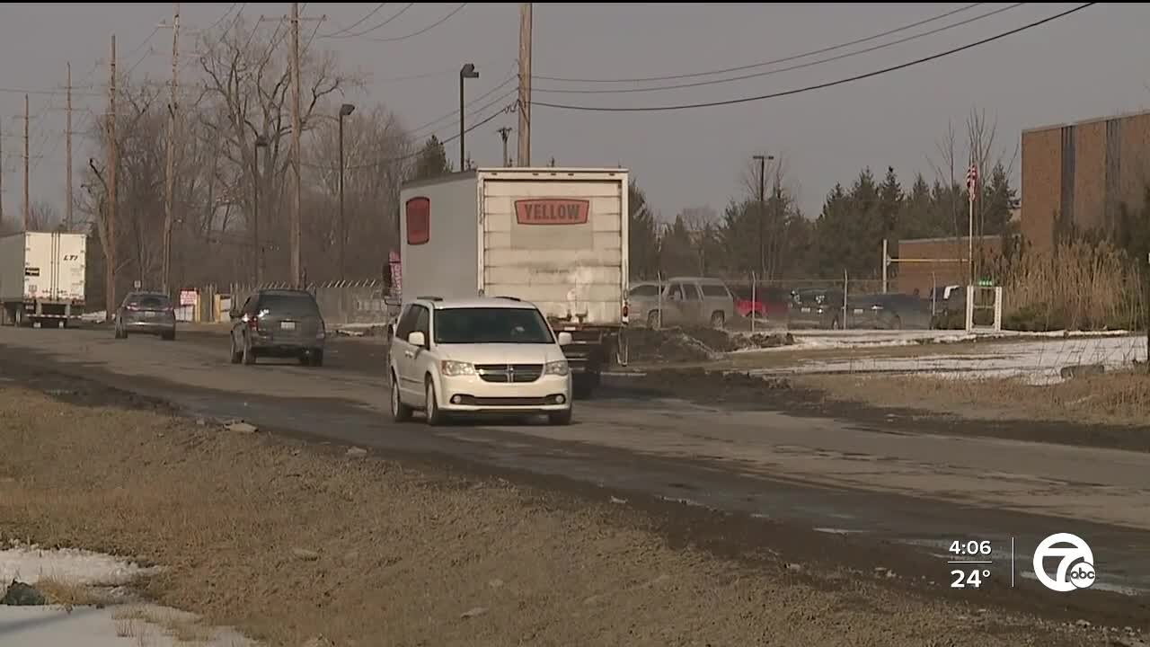 Van Buren Township resident frustrated with potholes on Haggerty Road