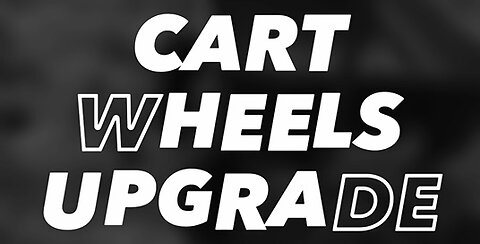 Small Gorilla Cart Wheels Upgrade