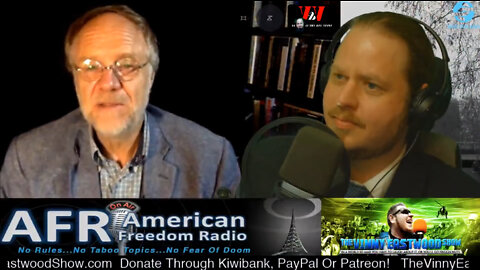 ​Geopolitical Expert Dr Kevin Barrett on The Vinny Eastwood Show - 3 August 2020