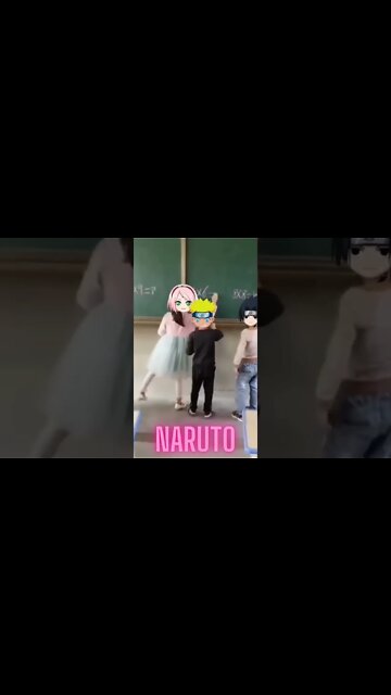 Naruto in the school #shorts #viral