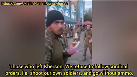 Surviving Ukro marines fleeing the front after one of the recent "offensives"