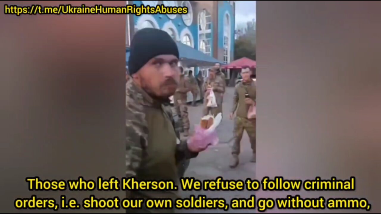 Surviving Ukro marines fleeing the front after one of the recent "offensives"