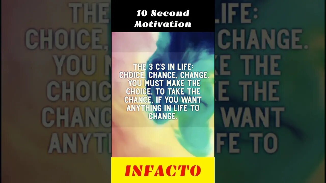 3C's in Life... #shorts #dailymotivation #10secmotivation