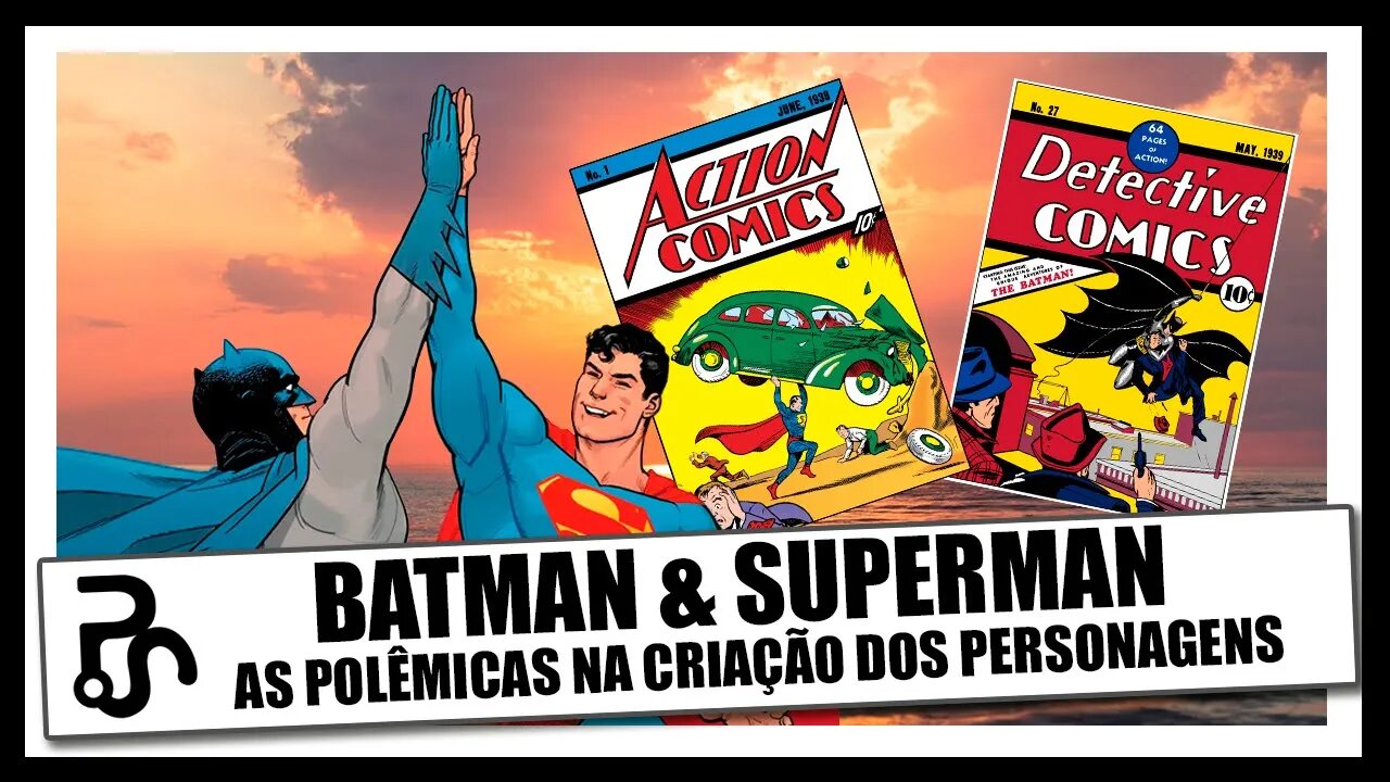 Polêmicas na criação de Superman & Batman | com Giovanni e Gabriel do Nerd Vintage