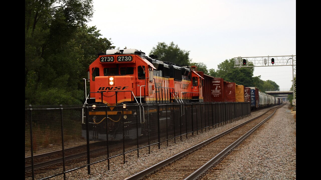 St Cloud Local Train in Minnesota - BNSF Staples Sub