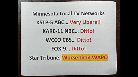 Tampon Tim Walz not for MN taxpayers?! Plus, ironic connections from history! - 8/8/24