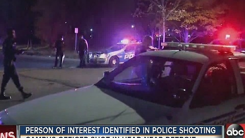 Person of interest dentified in Detroit police shooting