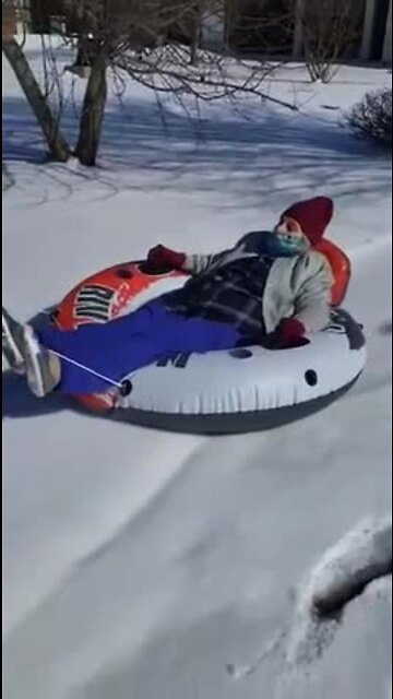 Sand Plum Sledding pt 2