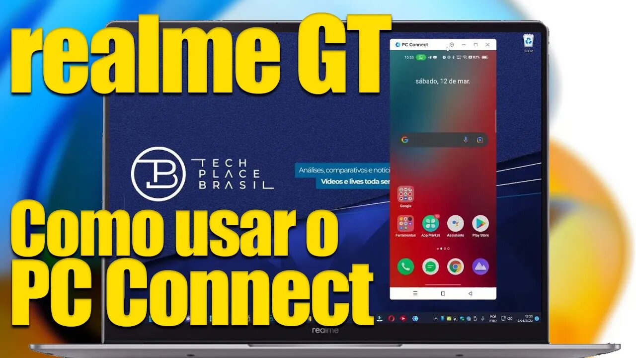 Como usar o realme PC Connect