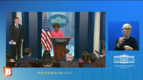 WH Press Secretary Karine Jean-Pierre speaking with reporters...