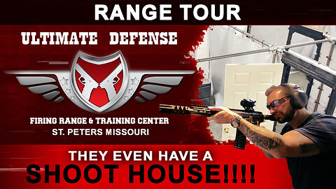 Ultimate Defense Firing Range & Training Center - Range Tour - THEY HAVE A SHOOT HOUSE!