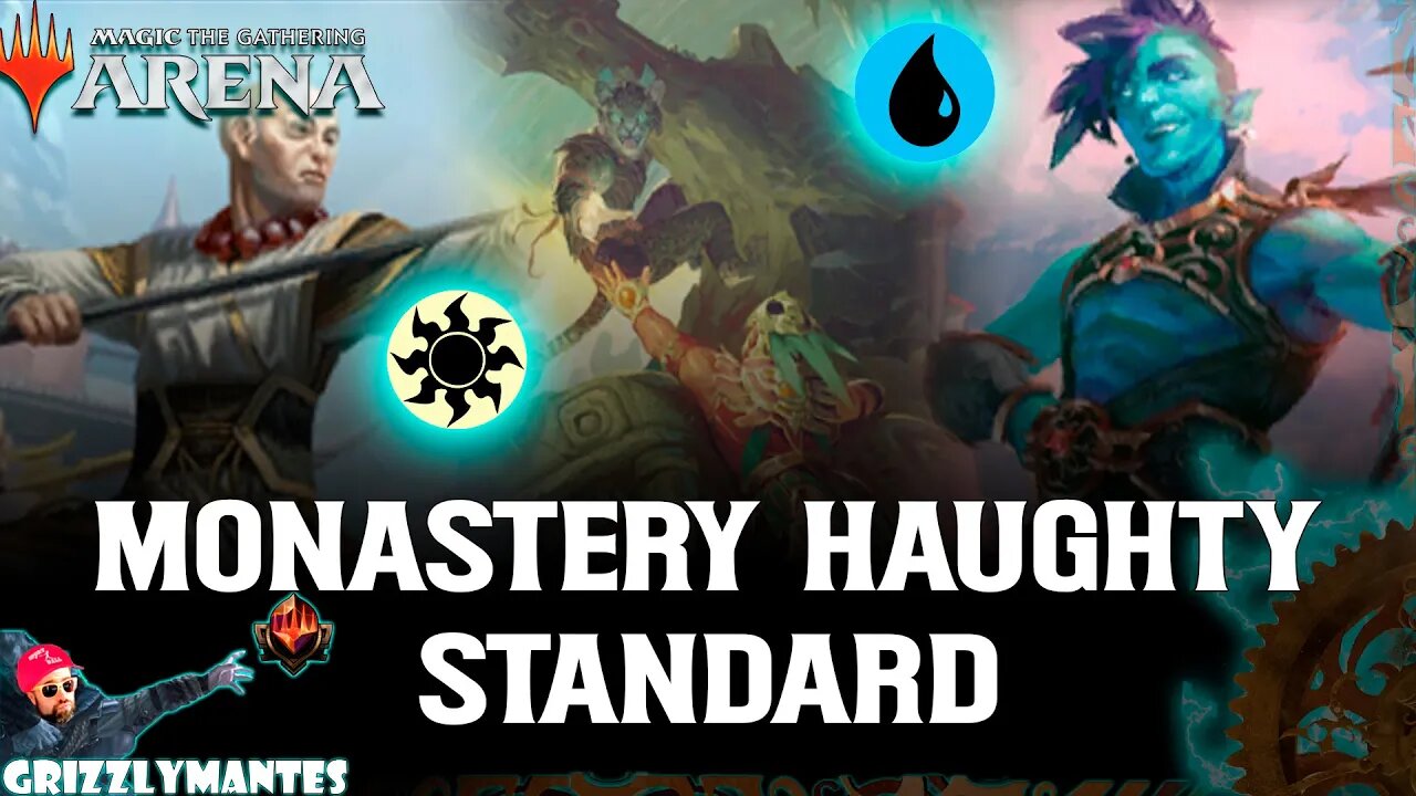 ⚪🔵MONASTERY🤜🤛HAUGHTY🔵⚪|| Caverns of Ixalan || [MTG Arena] Bo1 White Blue Aggro Control Standard Deck