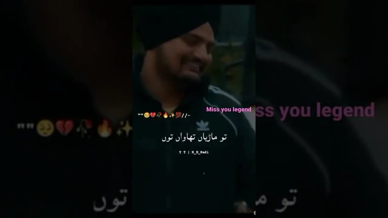 Miss you legend 😢🫡. Sidhu moosewala...🥰
