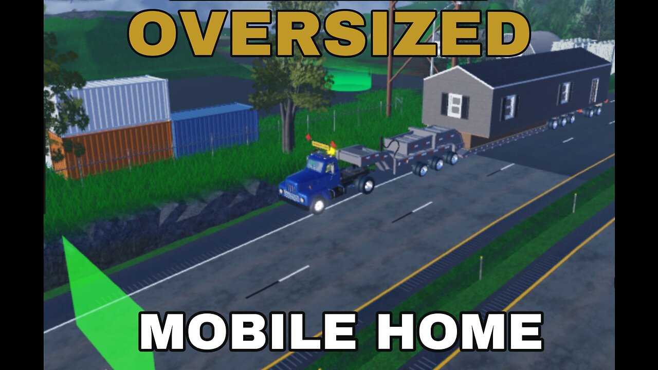 Roblox Off-roading Epic - Hauling Oversized Mobile Home