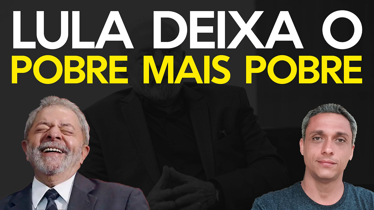 LULA acaba de deixar o brasileiro mais pobre e a imprensa tá adorando