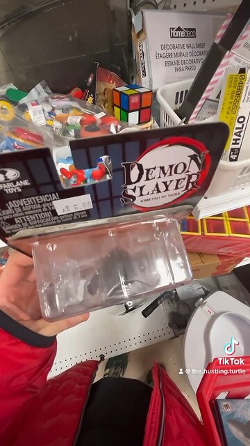 Demon Slayer Figures found at the thrift store! 🤑 #resellingcommunity #resellercommunity