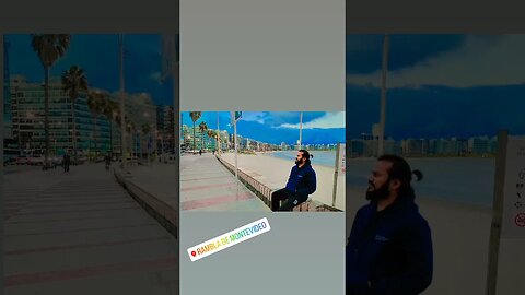 Rambla beach #youtube #travel #trending #youtubeshorts #uruguay #trendingshorts