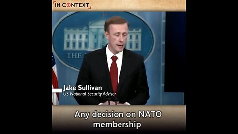 American way to say a simple "No" to Ukraine's latest NATO membership attempt