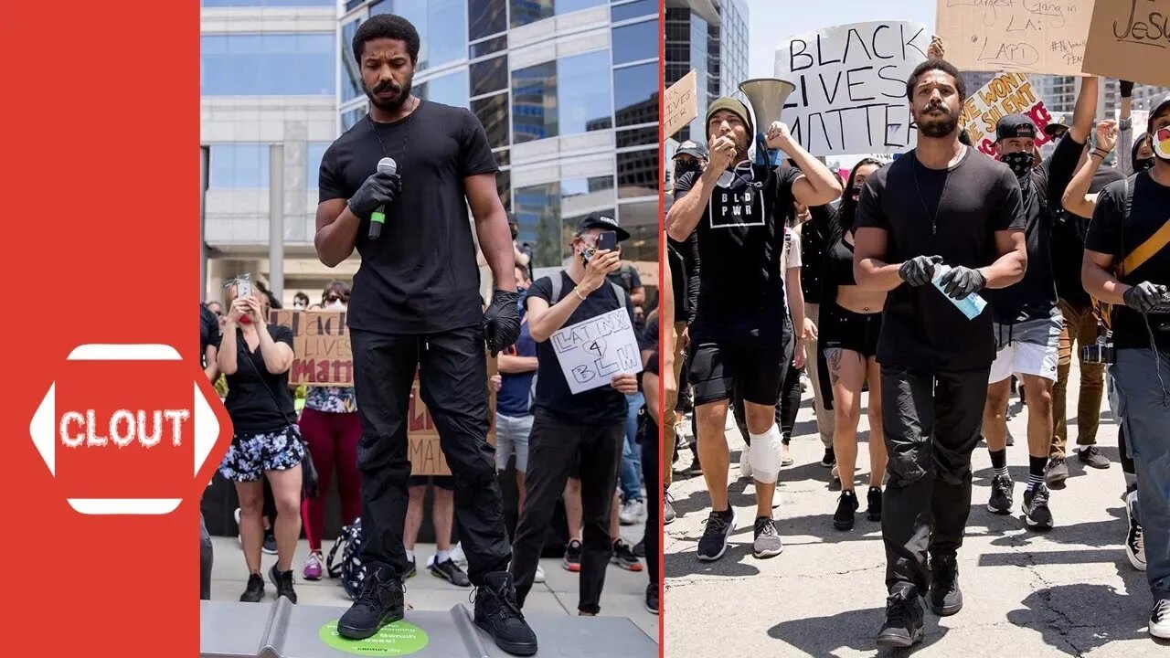 Michael B. Jordan Gives A Powerful Speech At Los Angeles Protest!