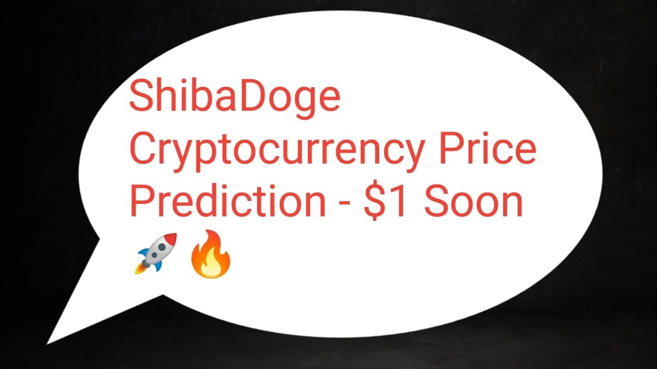 ShibaDoge Price Prediction 🚀 ShibaDoge Token 95000X Soon 🚀 ShibDoge Coin Analysis Crypto