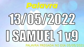 PALAVRA CCB I SAMUEL 1 v9 - SEXTA 12/05/2022 - CULTO ONLINE