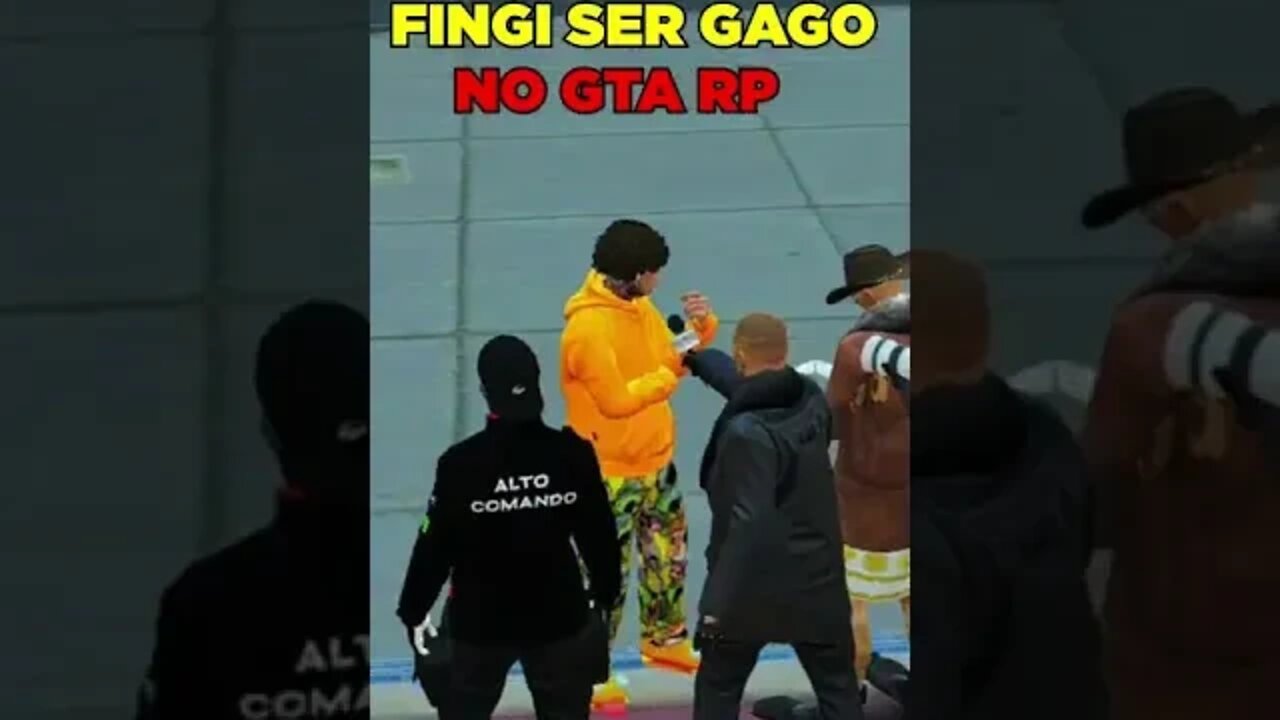 FIGIR ser GAGO no GTA RP #shorts