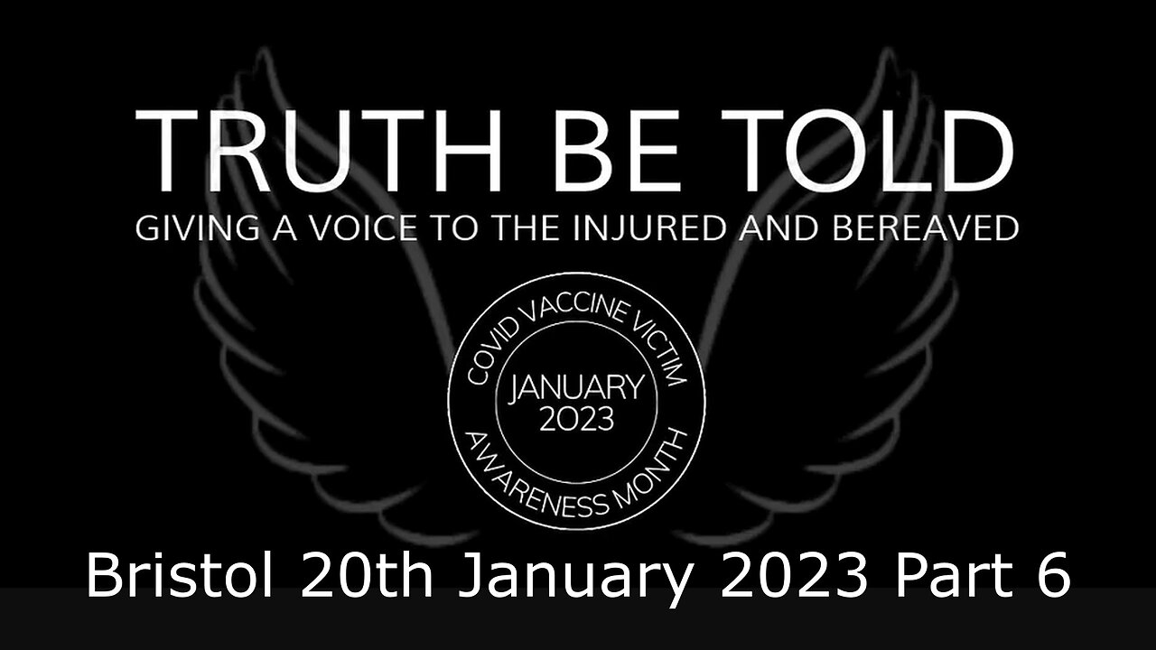 Truth be Told: Bristol 20th January 2023 - Part 6: Outreach in Bristol