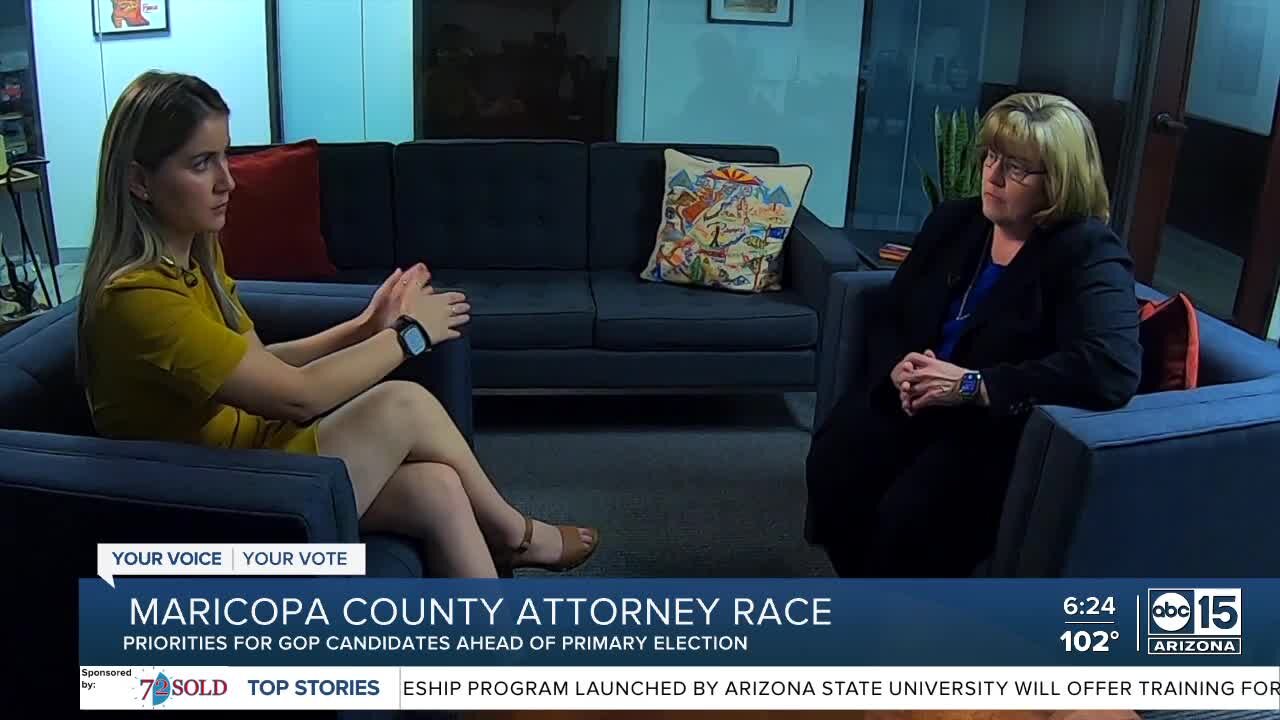 Priorities for GOP candidates in Maricopa County Attorney race