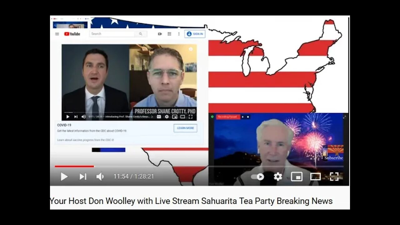 Your Host Don Woolley with Live Stream Sahuarita Tea Party Breaking News