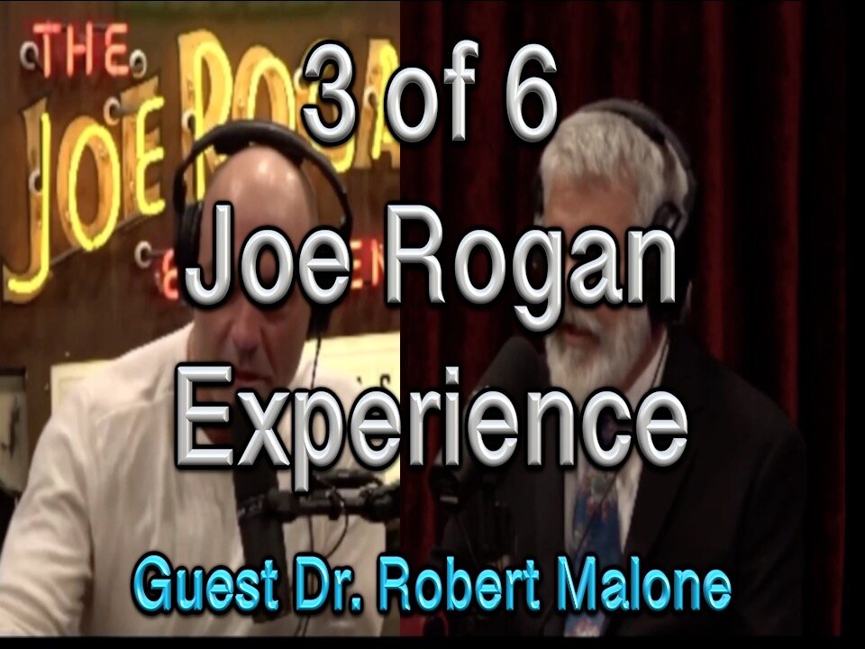 Joe Rogan interviews Dr. Robert Malone (Just Banned from Twitter) Part 3 of 6