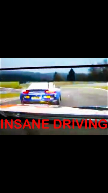 Insane car overtaking supercars