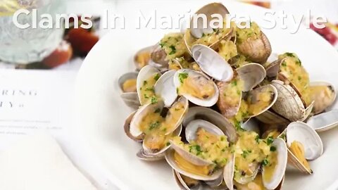 TOKIT Presents Clams in Marinara Style by Omni Cook