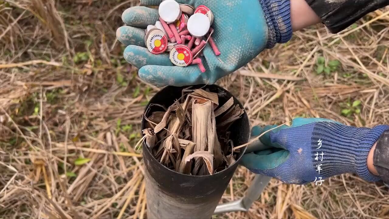 Episode 1 Guy takes a big handful of firecrackers to exterminate rats