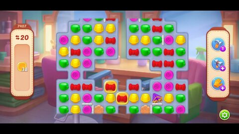 Playrix Homescapes Gameplay Walkthrough Level 7407