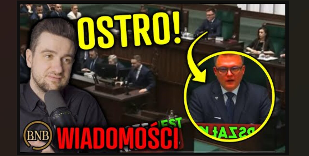 Hołownia WYBUCHŁ Podczas Obrad! “Kretyn, Idiota, Debil”