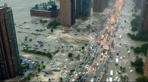 Apocalypse in New York! Monstrous flood in the largest city in the USA!