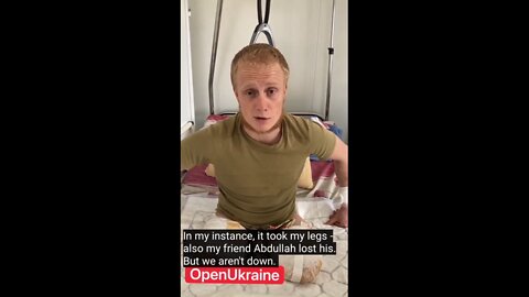 DPR soldier who has lost his legs sends message of motivation