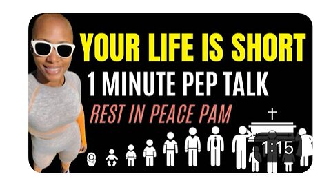 Your Life Is Short (1 minute motivational speech)