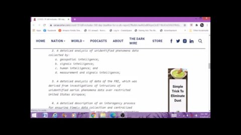Government Must Produce A Comprehensive Report On All UFO Information in 180 Days Paranormal News