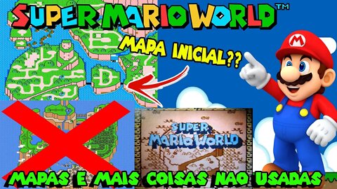 Mapas Não usados em Super Mario World