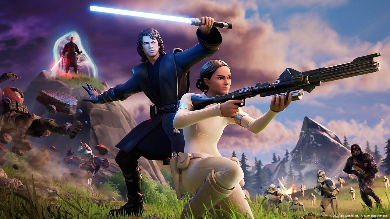 Fortnite Star Wars | AmoralPhat40oz | CRACKED REVERENCE GAMING